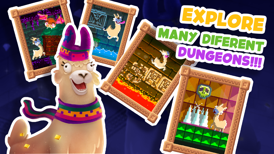 #2. Adventure Llama (iOS) By: Orube Game Studio