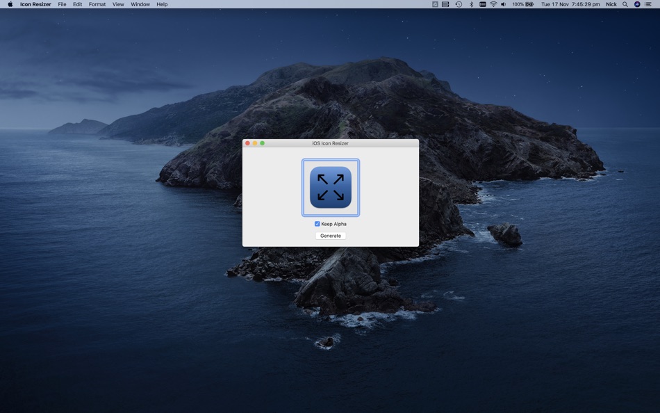 Icon Resizer - 1.5 - (macOS)