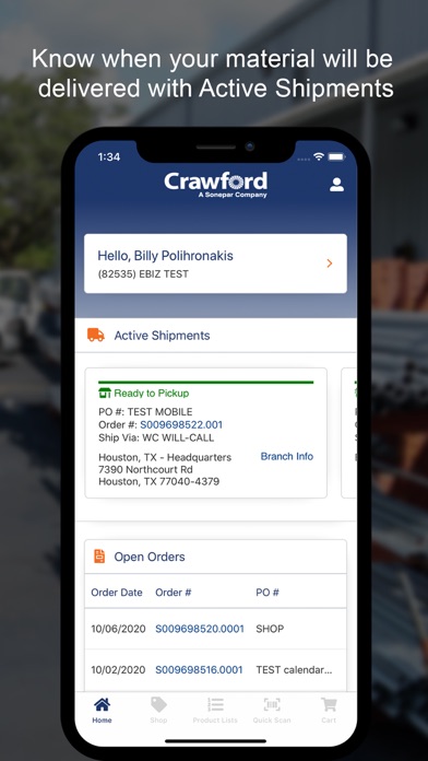 Crawford Electric Supply Screenshot