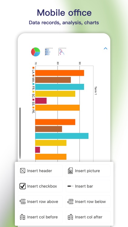 Simple Spreadsheet:view & edit