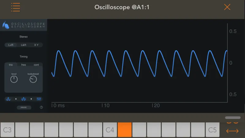 Oscilloscope & Spectrogram screenshot 5 of 5