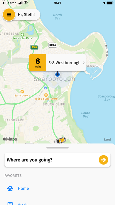 BeeLine Radio Cars Scarborough Screenshot