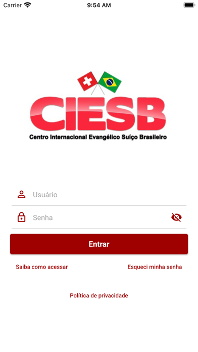 Colégio CIESB Screenshot