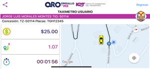 QroTaxi Usuario screenshot #4 for iPhone