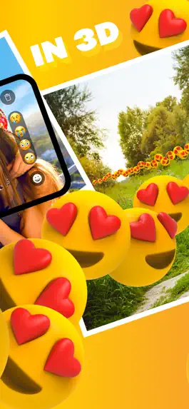 Game screenshot Emoji Cam 3D: Cute AR Filters apk