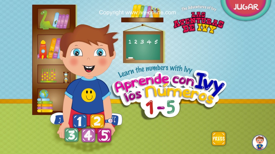 #1. Ivy Numbers 1 to 5 (iOS) 由: Bitway International USA