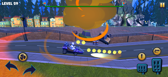 Street Monster Kart Race Rush