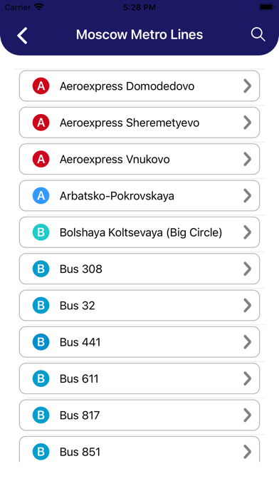 Screenshot #2 pour Moscow Metro Map and Route Pro