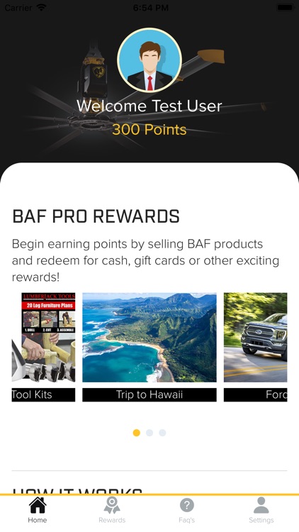 BAF Pro Rewards