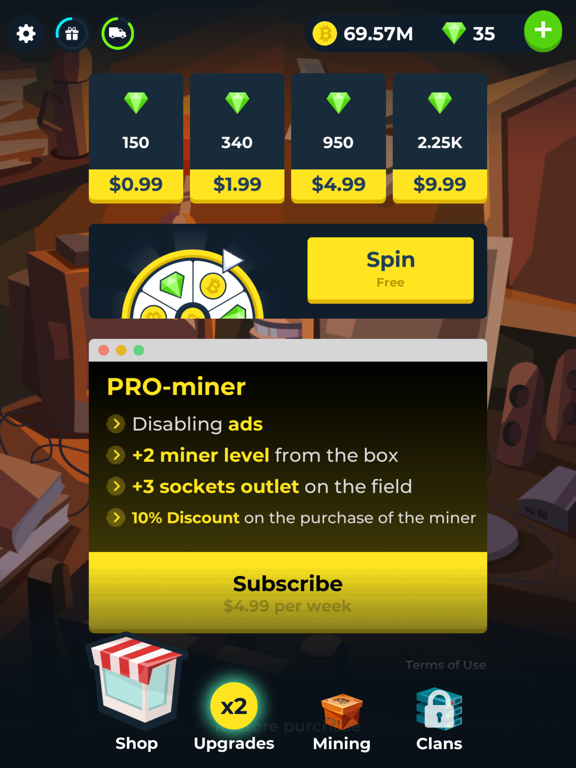 The Crypto Merge - Get Bitcoin iPad screenshot 3 - Games app