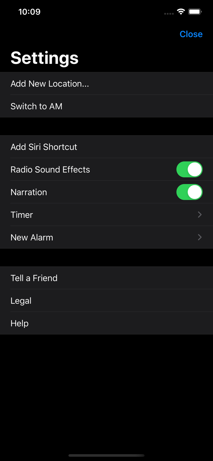 RadioApp - A Simple Radio