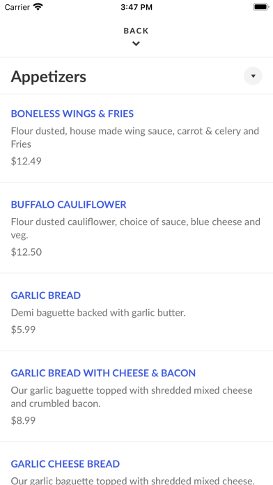 Argyle Street Grill Screenshot