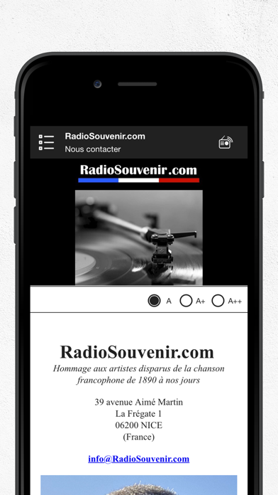 How to cancel & delete RadioSouvenir.com from iphone & ipad 4