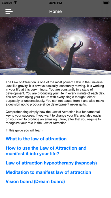 Law Of Attraction Secret Guide Screenshot
