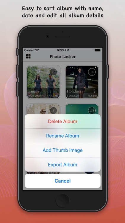 Photo Vault - Safe Gallery screenshot-5