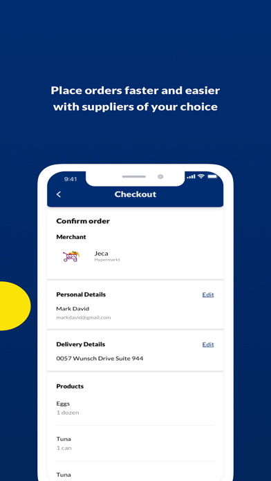 Lynn: Manage ordering supplies Screenshot