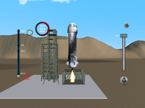 Screenshot #5 pour Space Blue Launch
