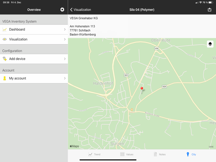 VEGA Inventory System