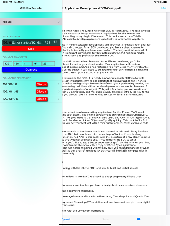 Screenshot #4 for WiFile