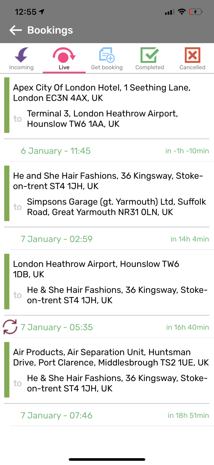 Twelve Driver Airport Transfer