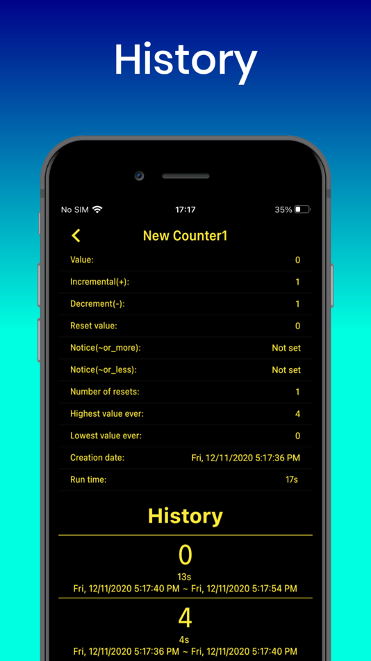 #6. Multiple Smart Counter (iOS) By: Yoshiyuki Nishikubo