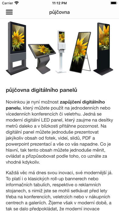 Digitální panely cz Screenshot