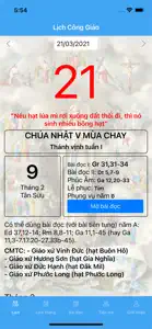 Lịch Công Giáo UVC screenshot #4 for iPhone