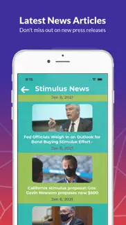 stimulus check app iphone screenshot 3