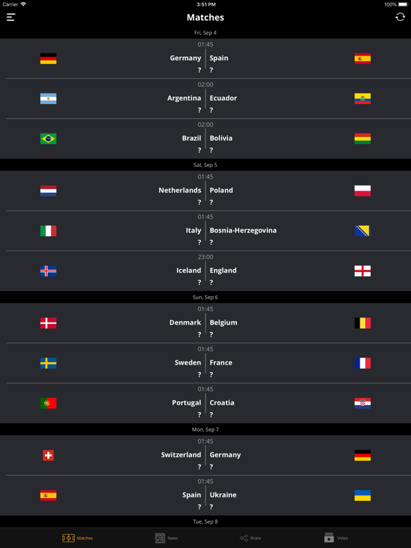 Screenshot #5 pour Football Today - Top matches