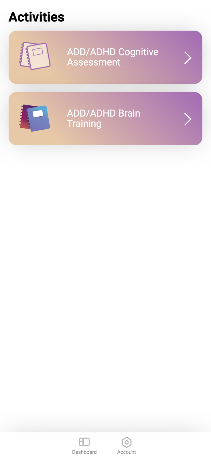 ADHD - Cognitive Research