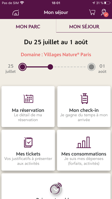 Screenshot #1 pour Villages Nature® Paris