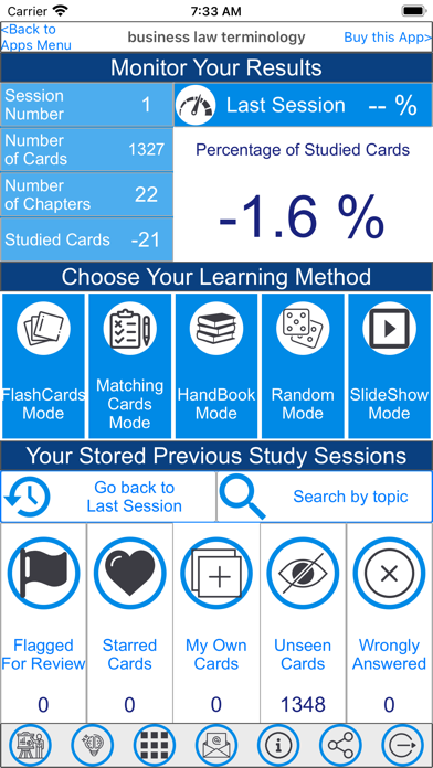 Law materials & Legal Evidence Screenshot