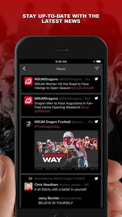 MSUM DRAGONS App Screenshot