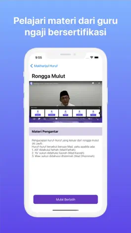 Game screenshot Qiroah - Latihan baca Al-Quran apk