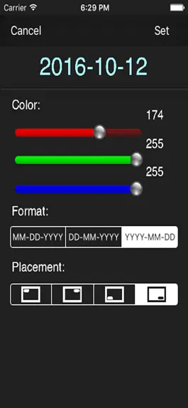 Game screenshot Date Print Lite - Date stamper apk