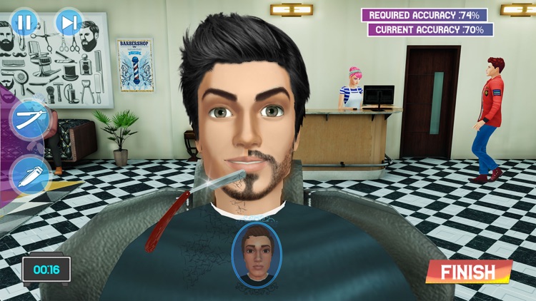 Barber Shop Hair Cutting Games Game for Android - Download