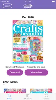 crafts beautiful magazine iphone screenshot 1