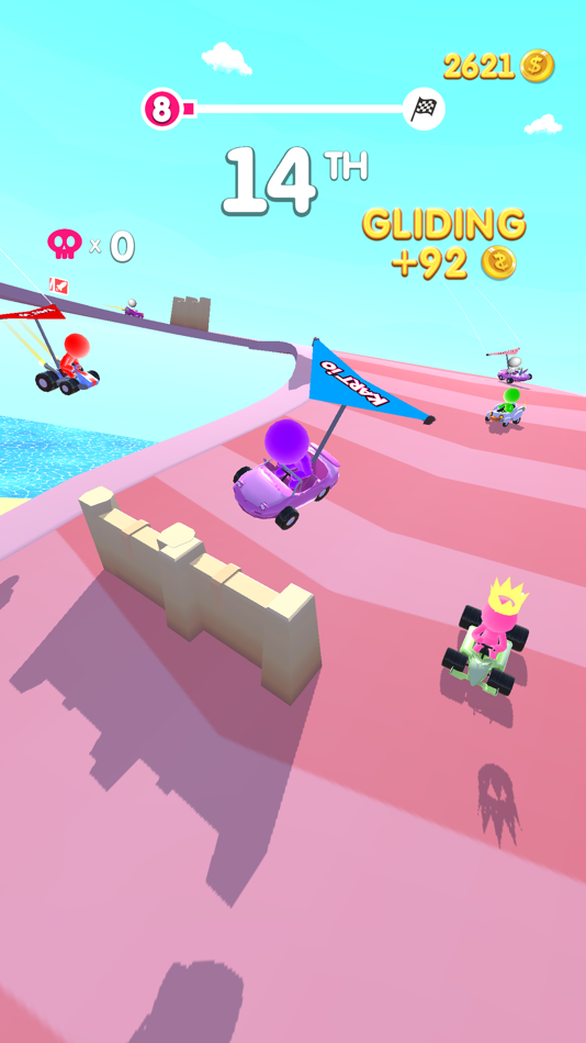 #2. Kart.io 3D (iOS) 由: Mossa Games, LLC