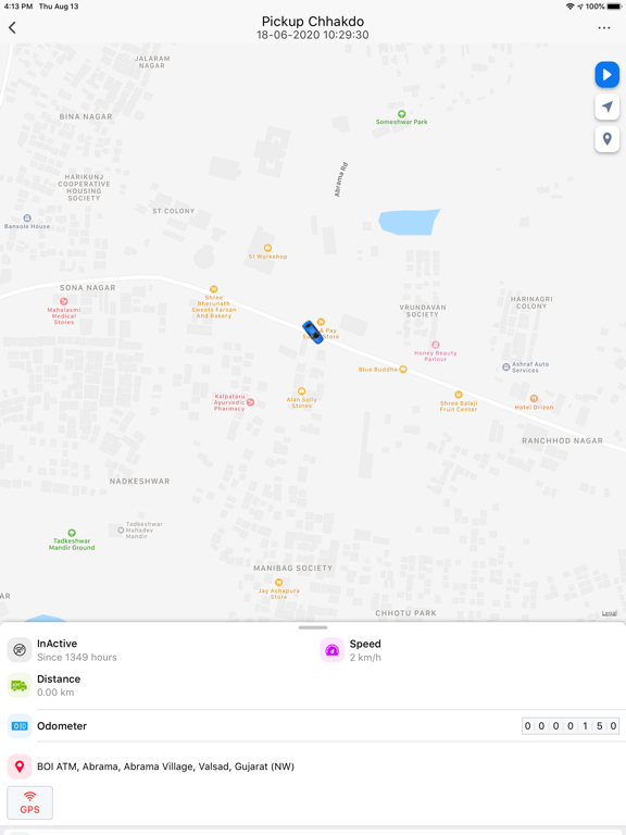 Screenshot #6 pour GPS Miles