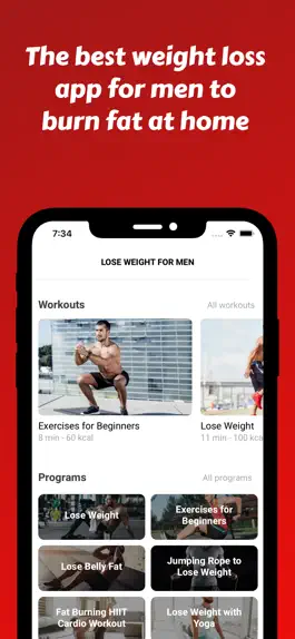 Game screenshot Lose Weight for Men apk