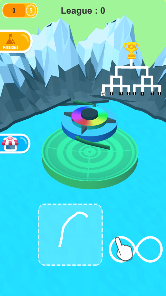 Spinner Roll 3D -Fidget Master - 1.0 - (iOS)
