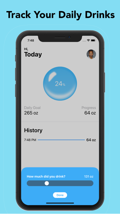Screenshot #2 pour Drink Water - Daily Reminder.