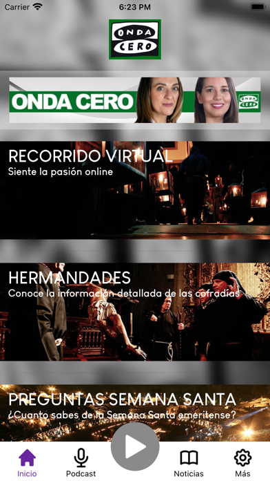 Onda Cero- Semana Santa Mérida Screenshot