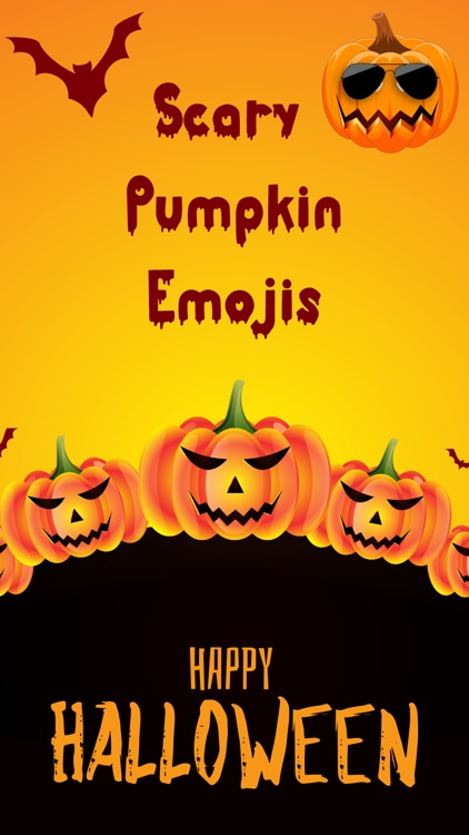 Scary Pumpkin Emojis