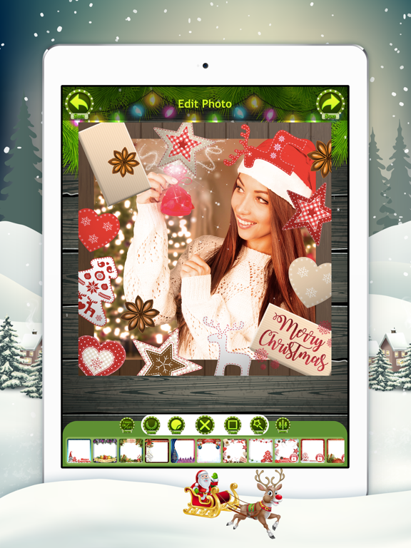 Screenshot #6 pour Joyeux Noël Cadres Image