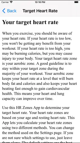 Game screenshot HR Zones - Target Heart Rate hack