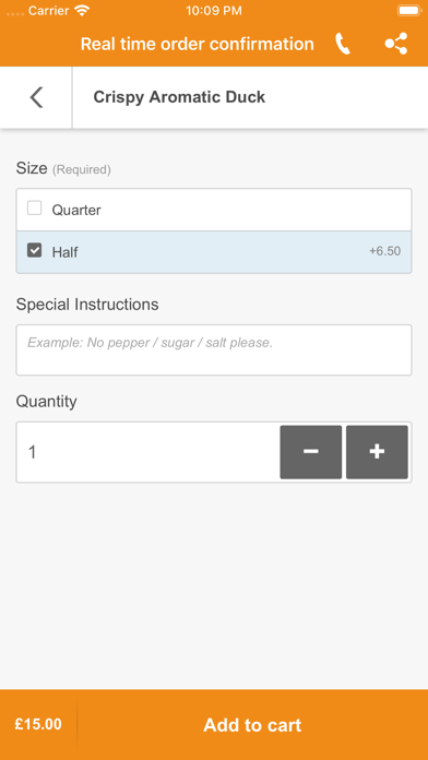 Yeung Express Takeaway London Screenshot
