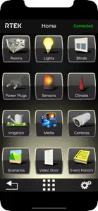 RTEK Home Control screenshot #1 for iPhone
