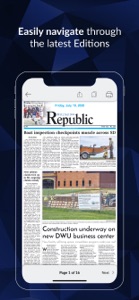 Mitchell Republic E-paper screenshot #2 for iPhone