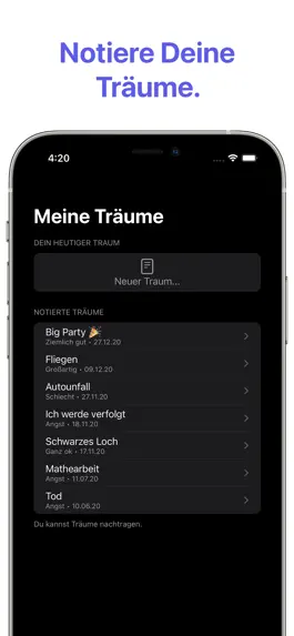 Game screenshot DreamLog - Traumtagebuch mod apk